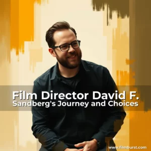 Artistic representation for Film Director David F. Sandberg's Journey and Choices