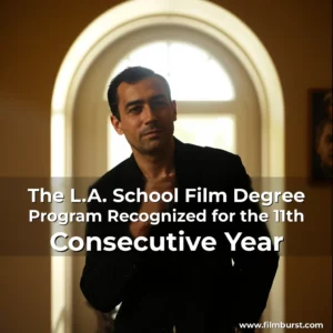 Artistic representation for The L.A. School Film Degree Program Recognized for the 11th Consecutive Year