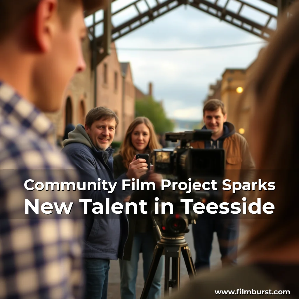 Artistic representation for Community Film Project Sparks New Talent in Teesside