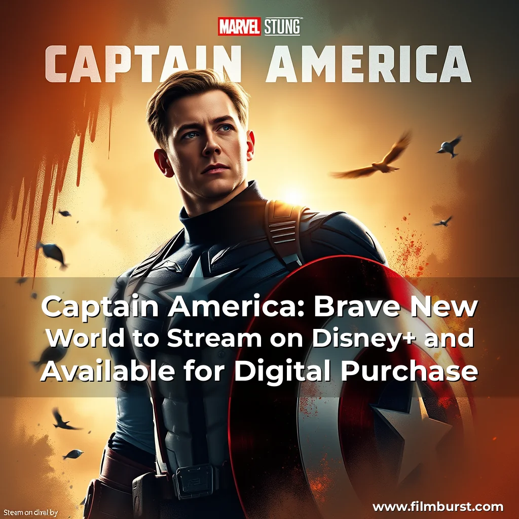 Read more about the article Captain America: Brave New World to Stream on Disney+ and Available for Digital Purchase