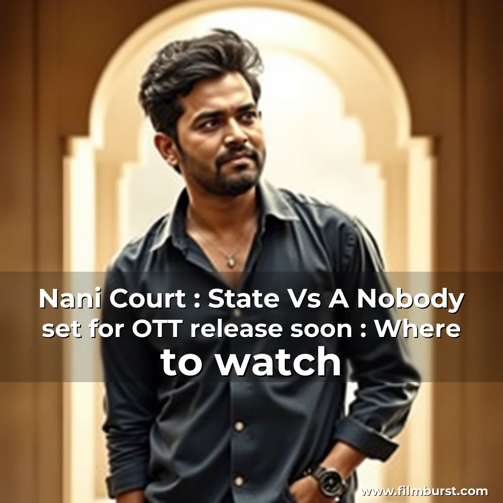 Read more about the article Nani Court : State Vs A Nobody set for OTT release soon : Where to watch
