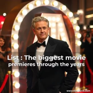 Artistic representation for List : The biggest movie premieres through the years