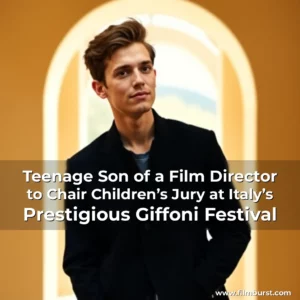 Artistic representation for Teenage Son of a Film Director to Chair Children’s Jury at Italy’s Prestigious Giffoni Festival