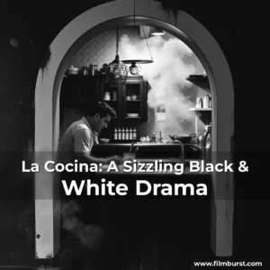 Artistic representation for La Cocina: A Sizzling Black & White Drama