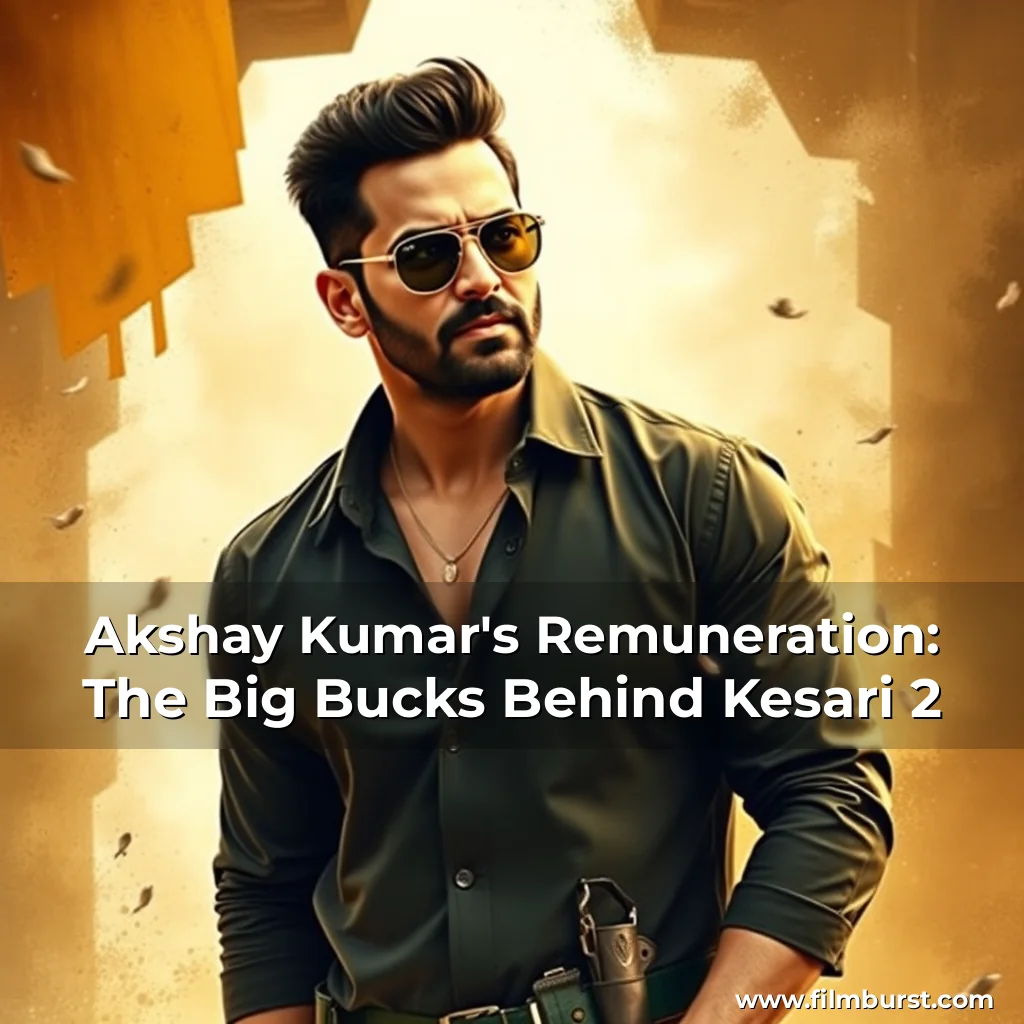 Artistic representation for Akshay Kumar's Remuneration: The Big Bucks Behind Kesari 2