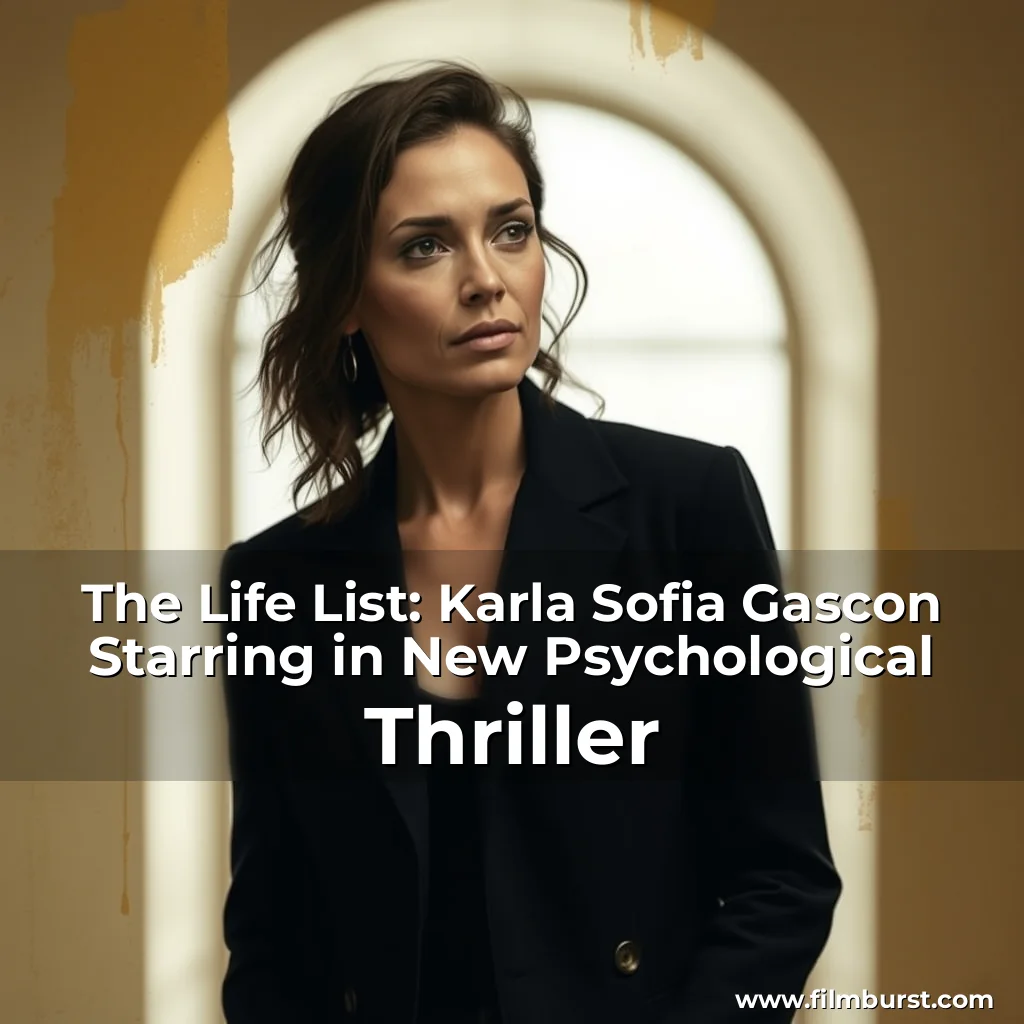 Read more about the article The Life List: Karla Sofia Gascon Starring in New Psychological Thriller