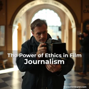 Artistic representation for The Power of Ethics in Film Journalism