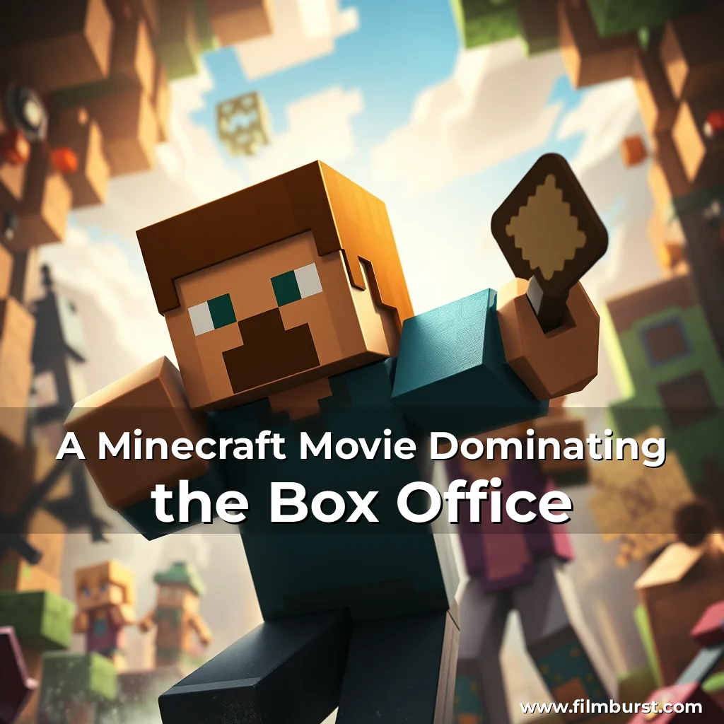 Artistic representation for A Minecraft Movie Dominating the Box Office