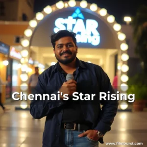 Artistic representation for Chennai's Star Rising
