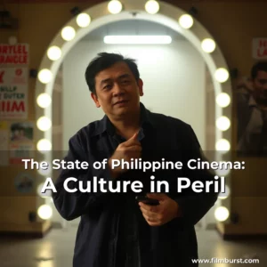 Artistic representation for The State of Philippine Cinema: A Culture in Peril