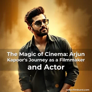 Artistic representation for The Magic of Cinema: Arjun Kapoor's Journey as a Filmmaker and Actor