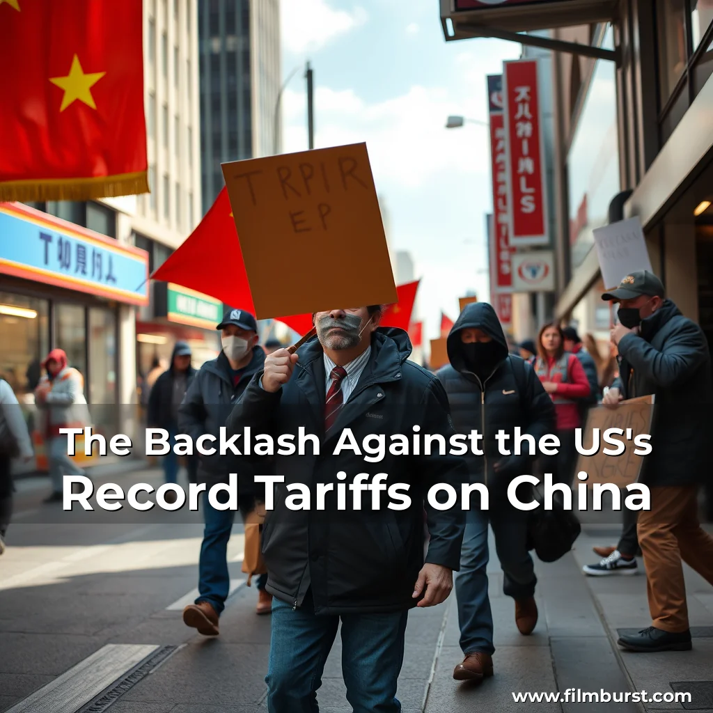 Artistic representation for The Backlash Against the US's Record Tariffs on China