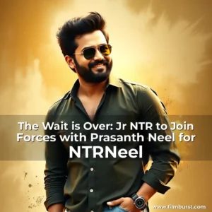 Artistic representation for The Wait is Over: Jr NTR to Join Forces with Prasanth Neel for NTRNeel