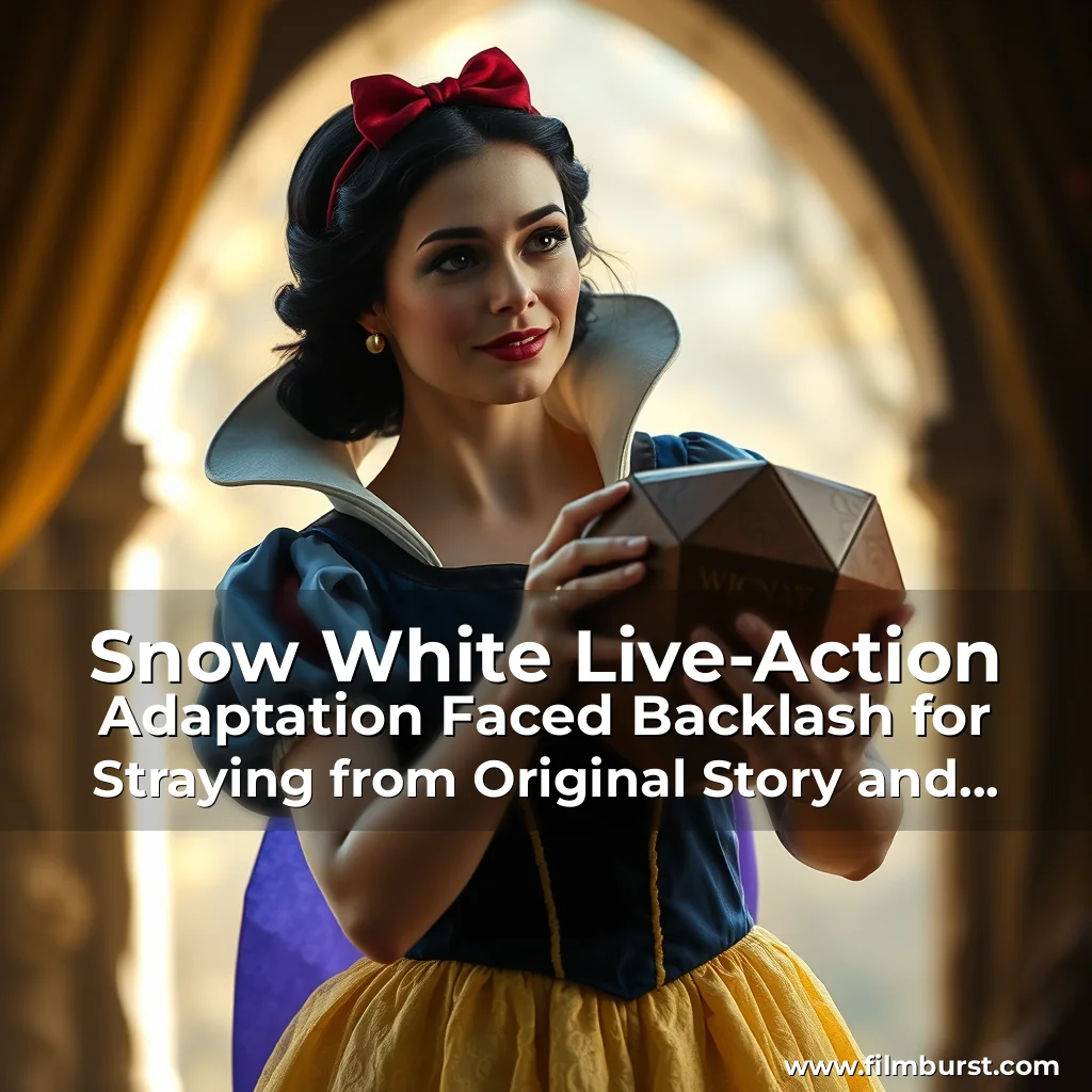 Read more about the article Snow White Live-Action Adaptation Faced Backlash for Straying from Original Story and Environmental Impact