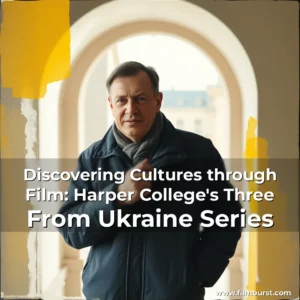 Artistic representation for Discovering Cultures through Film: Harper College's Three From Ukraine Series