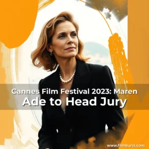 Artistic representation for Cannes Film Festival 2023: Maren Ade to Head Jury