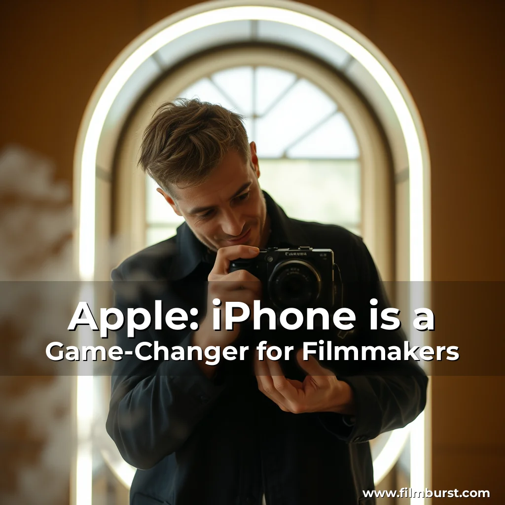 Read more about the article Apple: iPhone is a Game-Changer for Filmmakers