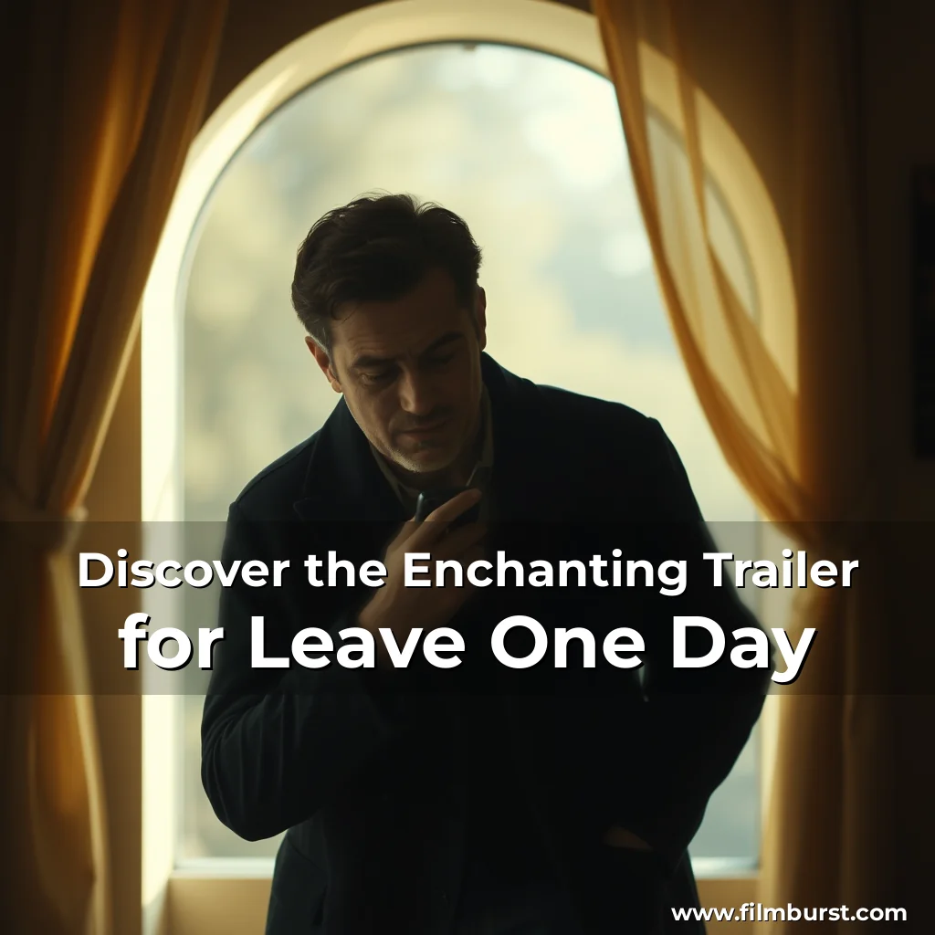 Read more about the article Discover the Enchanting Trailer for Leave One Day
