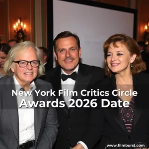 Artistic representation for New York Film Critics Circle Awards 2026 Date