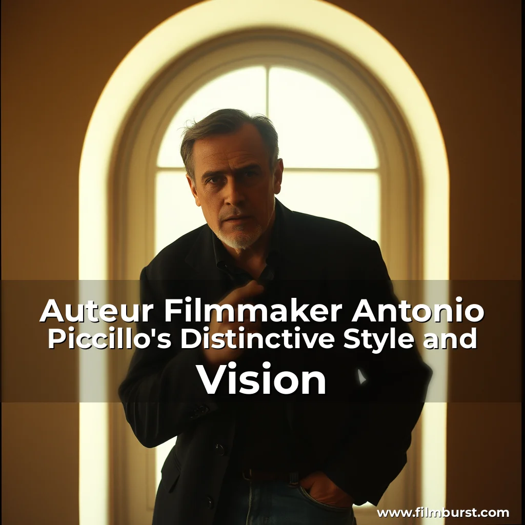 Read more about the article Auteur Filmmaker Antonio Piccillo’s Distinctive Style and Vision
