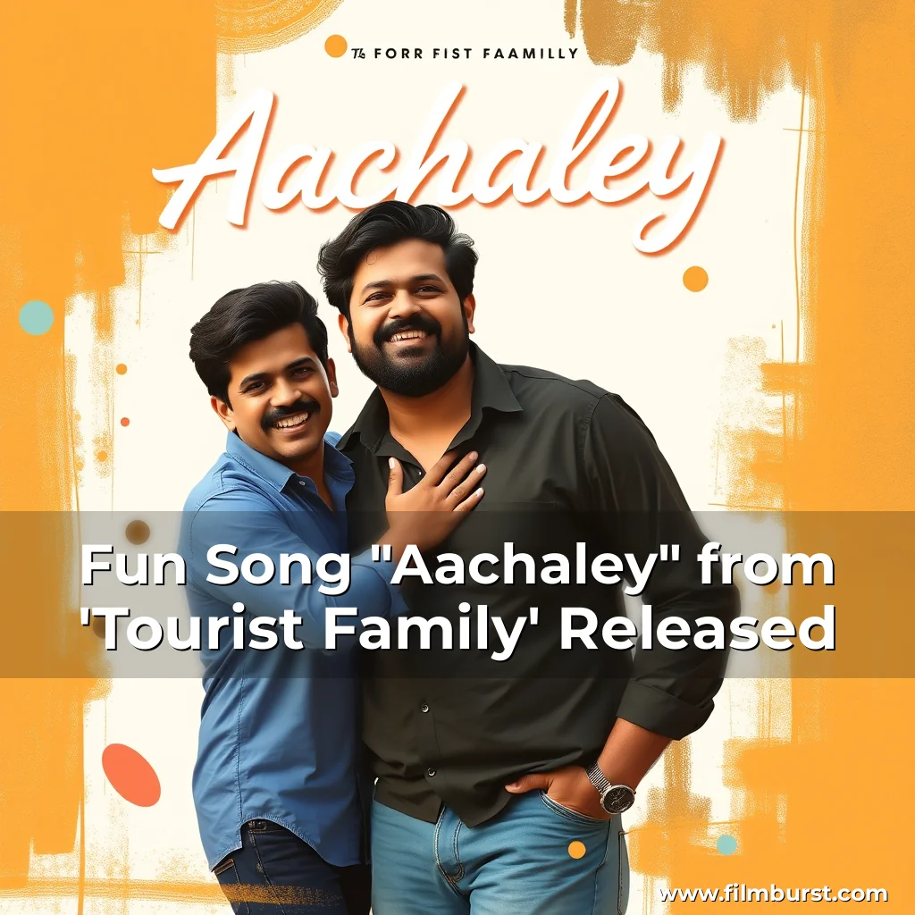 Read more about the article Fun Song “Aachaley” from ‘Tourist Family’ Released