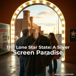 Artistic representation for The Lone Star State: A Silver Screen Paradise