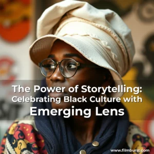 Artistic representation for The Power of Storytelling: Celebrating Black Culture with Emerging Lens