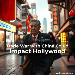 Artistic representation for Trade War with China Could Impact Hollywood