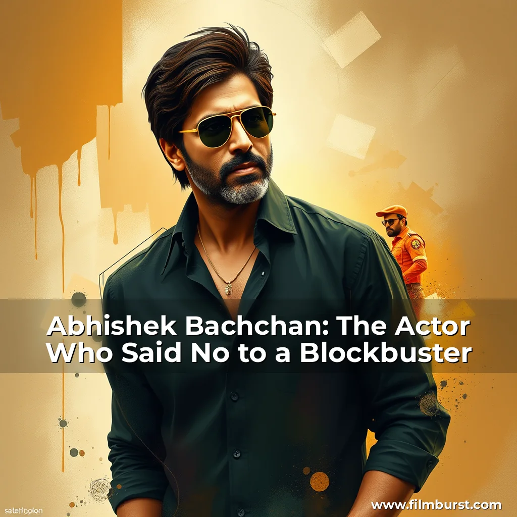 Read more about the article Abhishek Bachchan: The Actor Who Said No to a Blockbuster