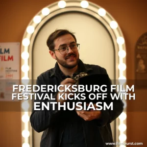 Artistic representation for FREDERICKSBURG FILM FESTIVAL KICKS OFF WITH ENTHUSIASM