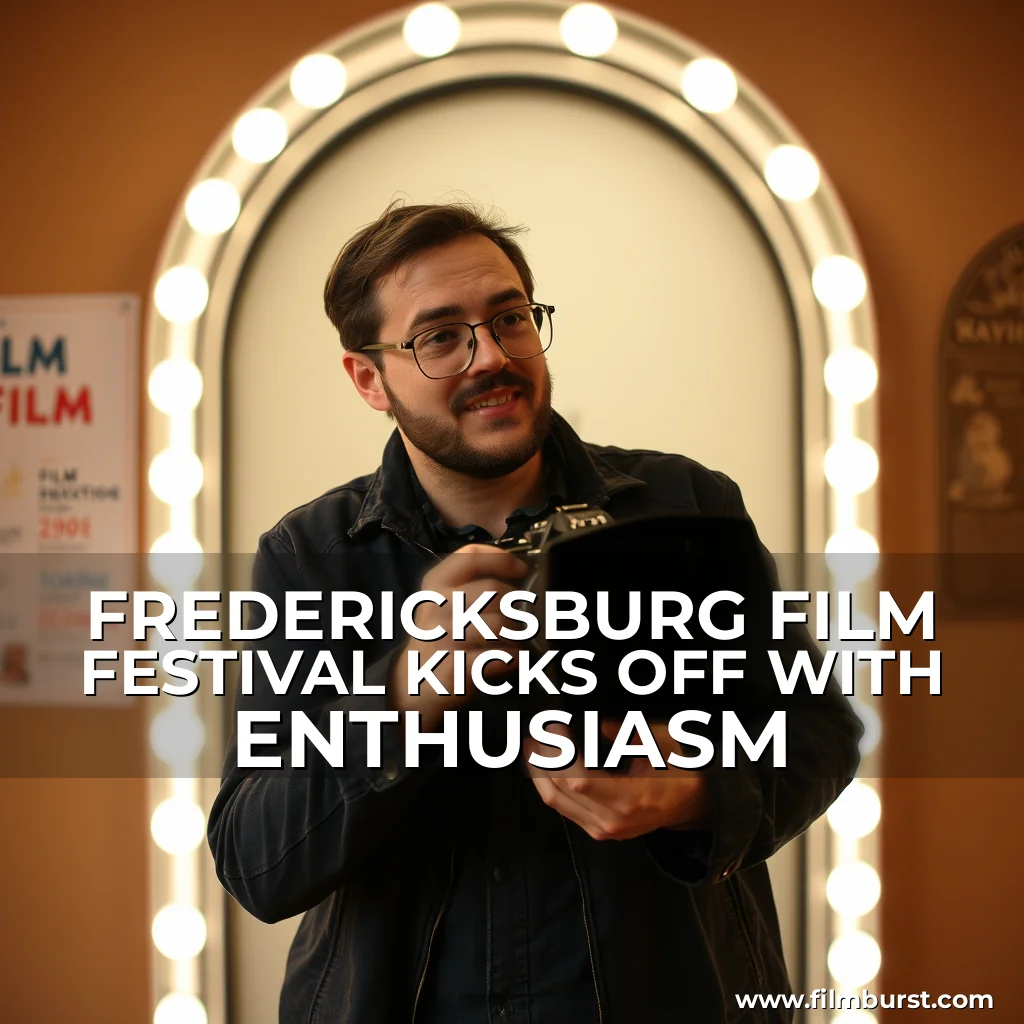 Read more about the article FREDERICKSBURG FILM FESTIVAL KICKS OFF WITH ENTHUSIASM