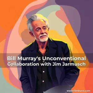 Artistic representation for Bill Murray's Unconventional Collaboration with Jim Jarmusch