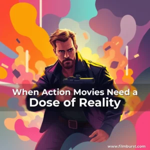 Artistic representation for When Action Movies Need a Dose of Reality