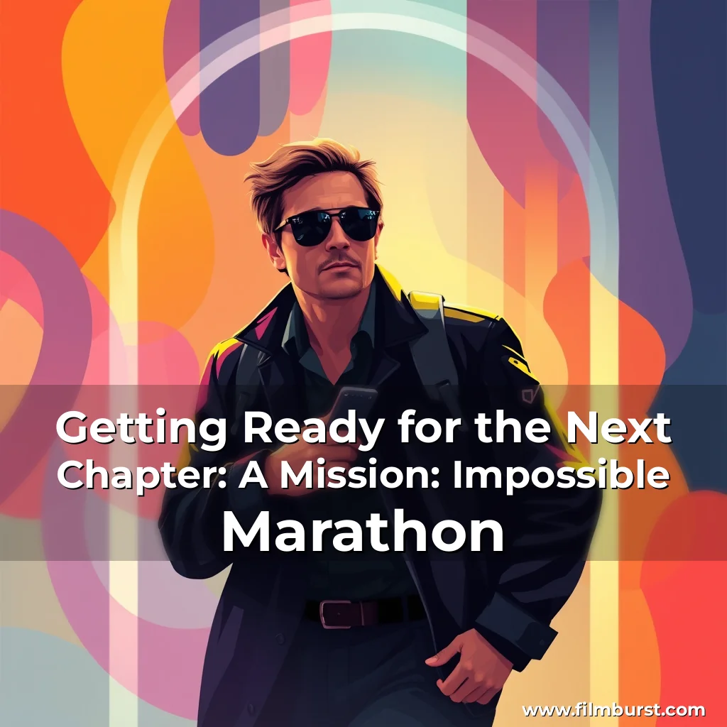 Artistic representation for Getting Ready for the Next Chapter: A Mission: Impossible Marathon