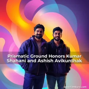 Artistic representation for Prismatic Ground Honors Kumar Shahani and Ashish Avikunthak