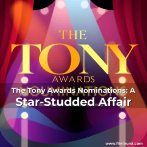 Artistic representation for The Tony Awards Nominations: A Star-Studded Affair