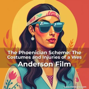 Artistic representation for The Phoenician Scheme: The Costumes and Injuries of a Wes Anderson Film