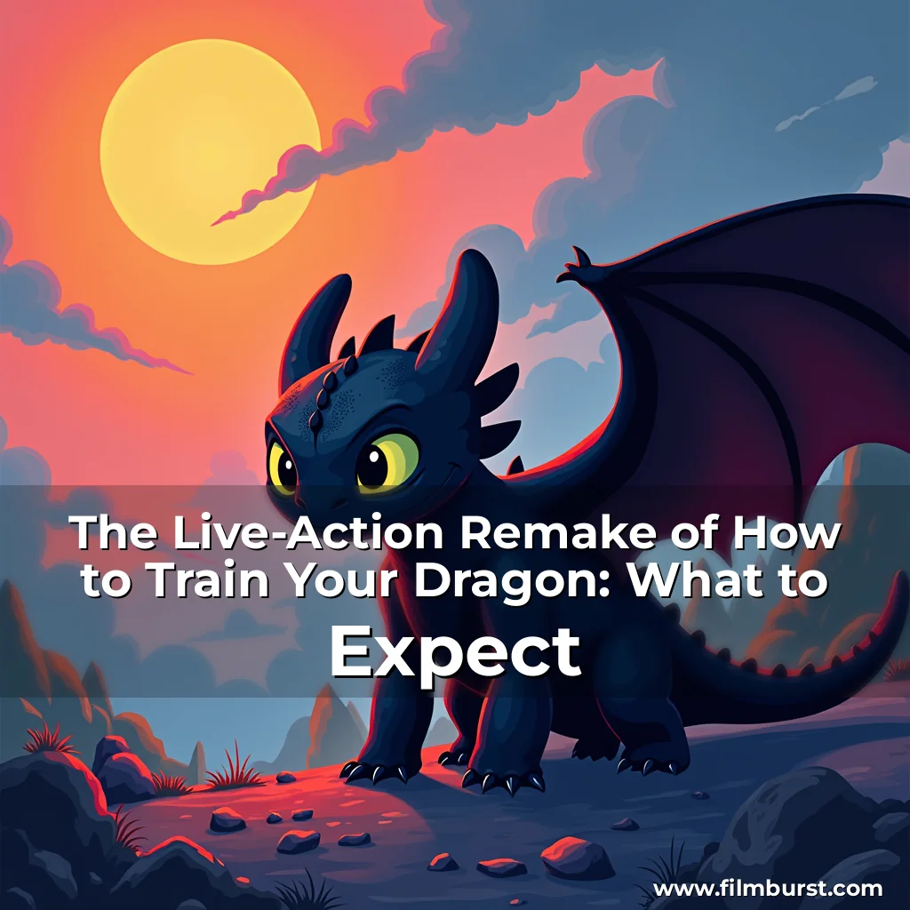 Artistic representation for The Live-Action Remake of How to Train Your Dragon: What to Expect