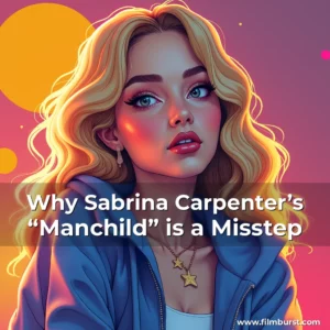 Artistic representation for Why Sabrina Carpenter’s “Manchild” is a Misstep
