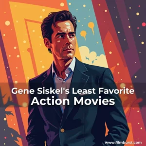 Artistic representation for Gene Siskel's Least Favorite Action Movies