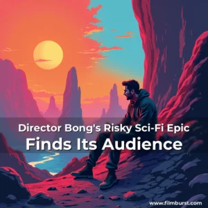 Artistic representation for Director Bong's Risky Sci-Fi Epic Finds Its Audience