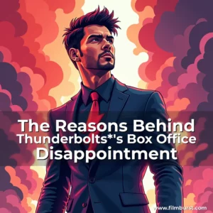 Artistic representation for The Reasons Behind Thunderbolts*'s Box Office Disappointment