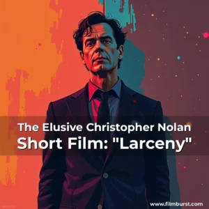 Artistic representation for The Elusive Christopher Nolan Short Film: "Larceny"