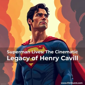 Artistic representation for Superman Lives: The Cinematic Legacy of Henry Cavill