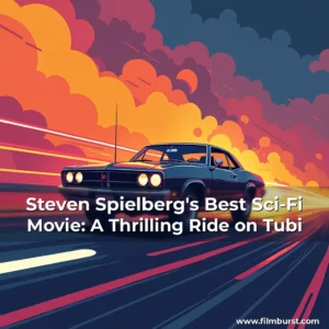 Artistic representation for Steven Spielberg's Best Sci-Fi Movie: A Thrilling Ride on Tubi