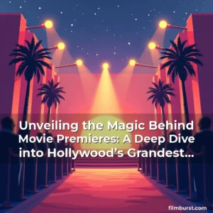 Artistic representation for Unveiling the Magic Behind Movie Premieres: A Deep Dive into Hollywood’s Grandest Events