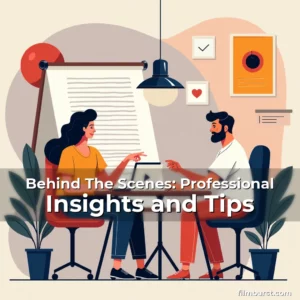 Artistic representation for Behind The Scenes: Professional Insights and Tips