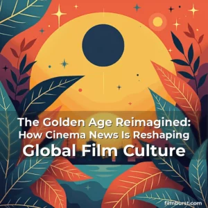 Artistic representation for The Golden Age Reimagined: How Cinema News Is Reshaping Global Film Culture