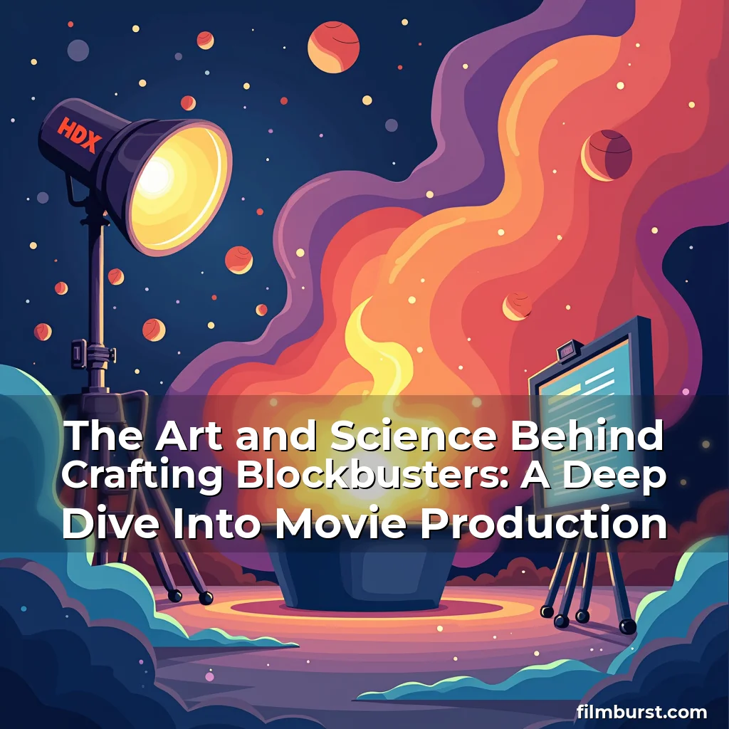 Artistic representation for The Art and Science Behind Crafting Blockbusters: A Deep Dive Into Movie Production