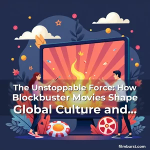 Artistic representation for The Unstoppable Force: How Blockbuster Movies Shape Global Culture and Entertainment